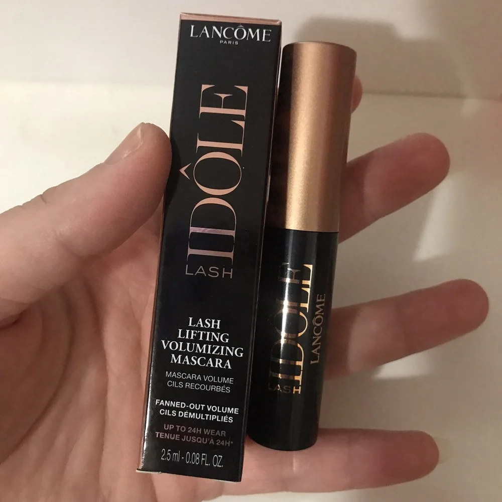 New BOX Lancome Lash Idole Lifting & Volunizing Mascara Black 2.5 ml Travel Size
